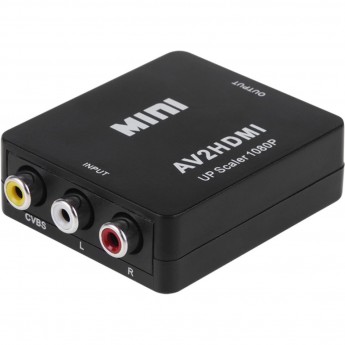 Конвертер REXANT 3 RCA на HDMI, пластик Конвертер REXANT 3 RCA на HDMI, пластик