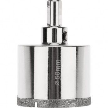 Коронка алмазная REXANT 50 мм с центровочным сверлом