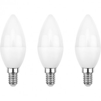 Лампа светодиодная REXANT CN 9.5 Вт E14 2700 K, 3 шт. Лампа светодиодная REXANT CN 9.5 Вт E14 2700 K, 3 шт.