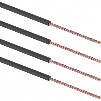 Набор автопровода REXANT АССОРТИ 0.50х5 м/0.75х5 м/1.50х3 м/2.50х2 м черный