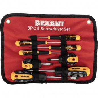Набор отверток REXANT 8 предметов Набор отверток REXANT 8 предметов