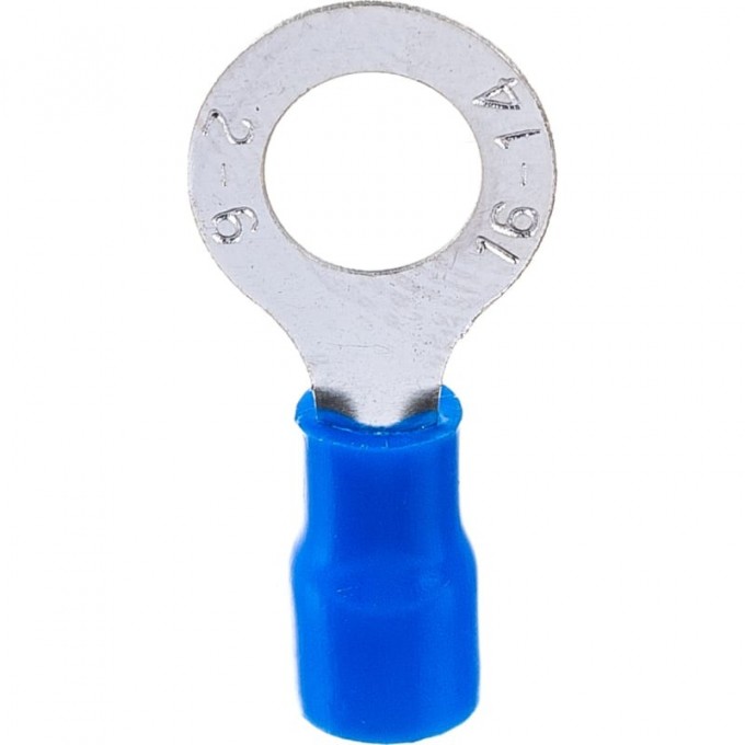 Наконечник кольцевой изолированный REXANT НКи 2.5-6/НКи2-6 ø 6.5 мм 1.5-2.5 мм² синий 08-0035 Наконечник кольцевой изолированный REXANT НКи 2.5-6/НКи2-6 ø 6.5 мм 1.5-2.5 мм² синий 08-0035