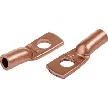 Наконечник медный REXANT ТМ 25–8–8 (16мм² - Ø 8мм) (в упак. 5 шт.)