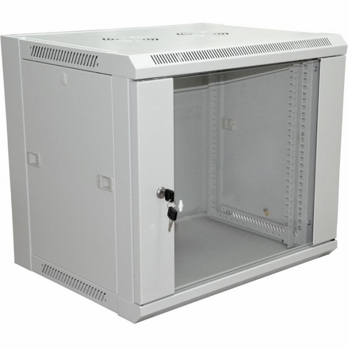 Настенный шкаф REXANT PRO 6U 600×600×370 мм передняя дверь стекло 04-2220 Настенный шкаф REXANT PRO 6U 600×600×370 мм передняя дверь стекло 04-2220