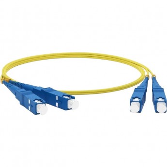 Патч-корд оптический соединительный REXANT (SM), 9/125 (OS2), SC/UPC-SC/UPC, (Duplex), LSZH, 2м Патч-корд оптический соединительный REXANT (SM), 9/125 (OS2), SC/UPC-SC/UPC, (Duplex), LSZH, 2м