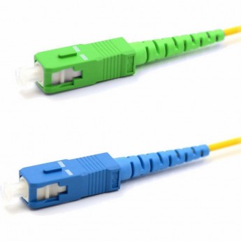 Патч-корд REXANT 9/125 (OS2) SC/APC-SC/UPC LSZH оптический переходной 15м Патч-корд REXANT 9/125 (OS2) SC/APC-SC/UPC LSZH оптический переходной 15м