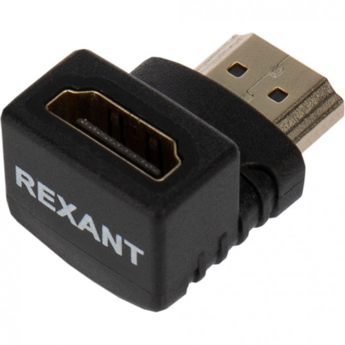 Переходник REXANT аудио гнездо HDMI - штекер HDMI угловой (1шт) 06-0176-A Переходник REXANT аудио гнездо HDMI - штекер HDMI угловой (1шт) 06-0176-A