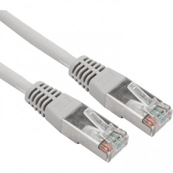Шнур коммутационный REXANT, патч-корд F/UTP RJ45-RJ45, CAT 5e, LSZH, серый, 5м Шнур коммутационный REXANT, патч-корд F/UTP RJ45-RJ45, CAT 5e, LSZH, серый, 5м
