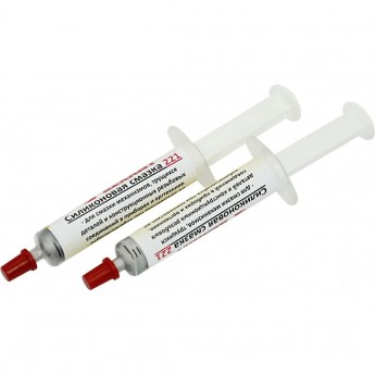 Смазка силиконовая REXANT, модель 221, до +350 ℃, 2 мл, шприц Смазка силиконовая REXANT, модель 221, до +350 ℃, 2 мл, шприц