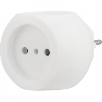 Тройник электрический REXANT 220 В 6 А шар белый Тройник электрический REXANT 220 В 6 А шар белый