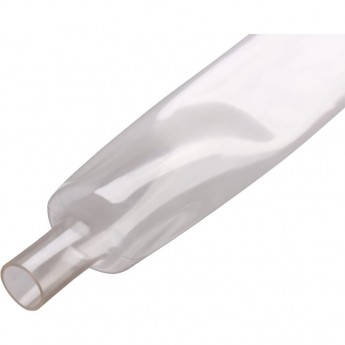 Трубка термоусаживаемая REXANT ТУТ 25,0/12,5мм, прозрачная, упаковка 10 шт. по 1м