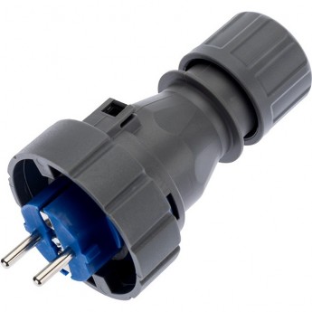 Вилка прямая REXANT 16 А влагозащищенная Вилка прямая REXANT 16 А влагозащищенная