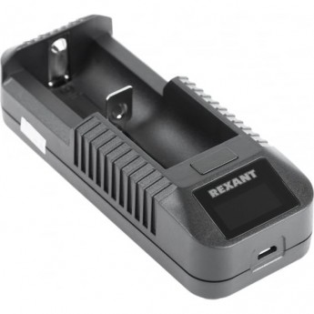 Зарядное устройство REXANT I1 универсальное для 1 аккумулятора с жк дисплеем Зарядное устройство REXANT I1 универсальное для 1 аккумулятора с жк дисплеем